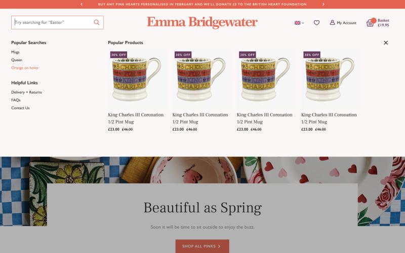 eCommerce Roadmap: Emma Bridgewater